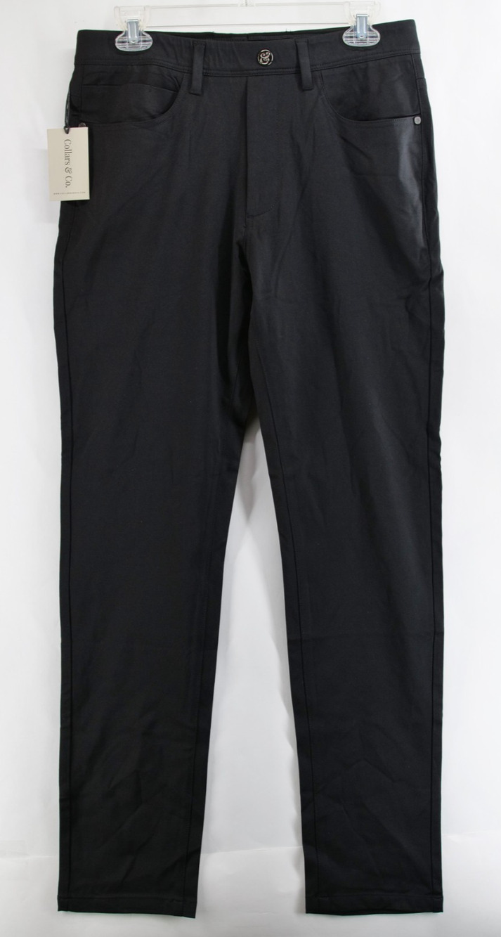 NWT Collars and Co CEO Tech Pull On Pants Black